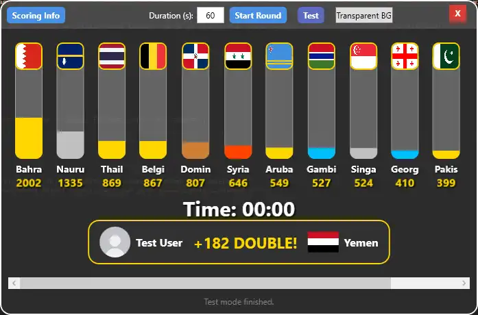 Country Race Interactive TikTok Game